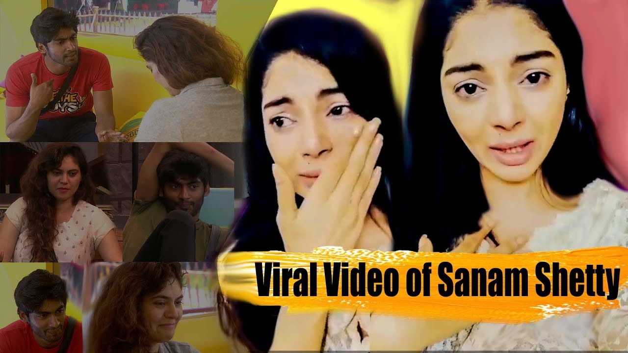 Sanam shetty crying for tharshan | Breakup video | Sanam Shetty Model Actress