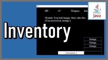 Creating Inventory (1/3)  - Java Extra 12
