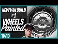 Wheels Painted! | Van Build Part 1 | Ford Transit | Dunn Right Wheel Repair