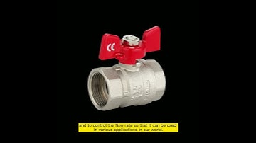 Description, structure and working principle of ball valve