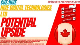 HIVE STOCK : POTENTIAL UPSIDE | HIVE DIGITAL TECHNOLOGIES STOCK