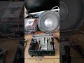 RESTORATION CASSETTE CAR STEREO POST-REPAIR SOUND TEST. PANASONIC B102 CASSETTE CAR STEREO.