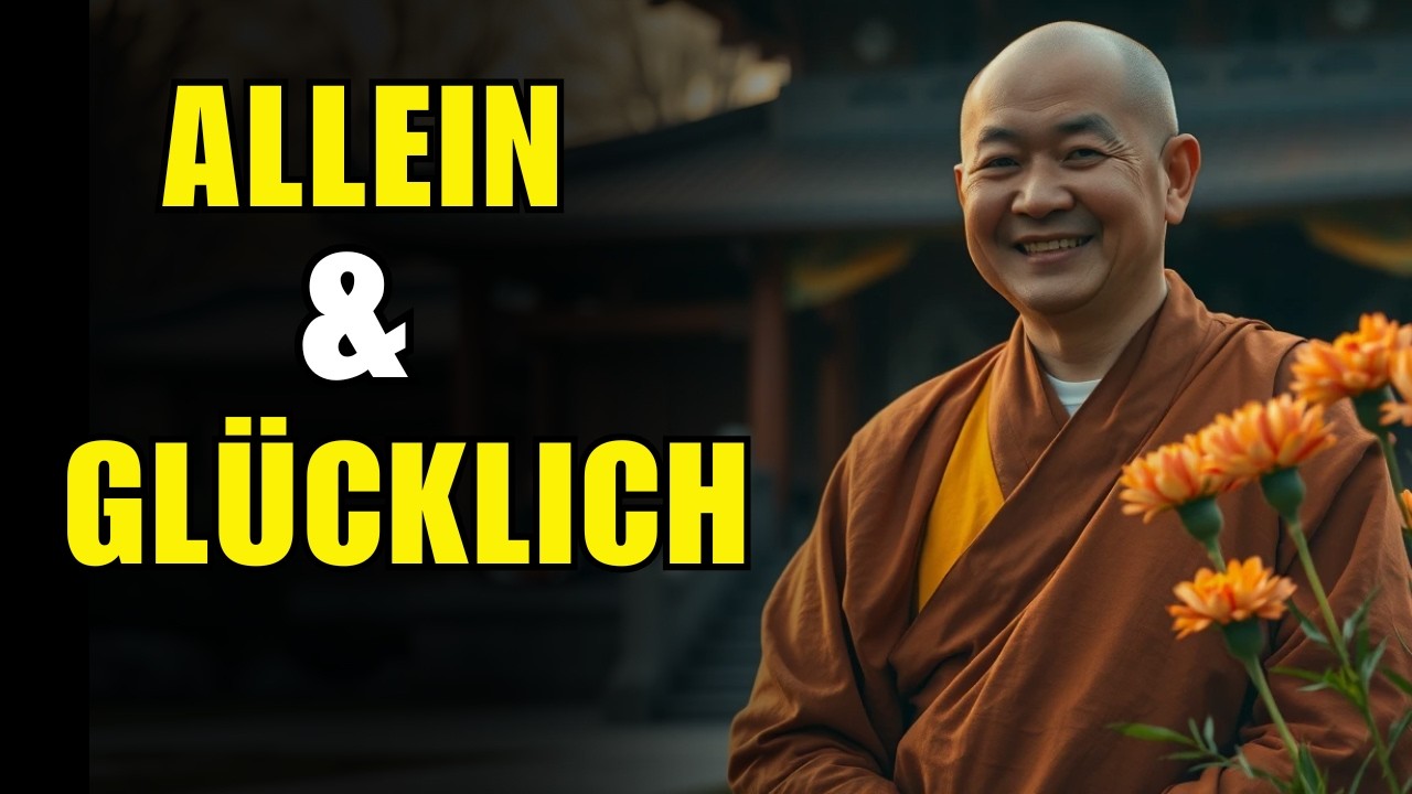 Allein leben und glücklich sein – 4 buddhistische Lektionen
