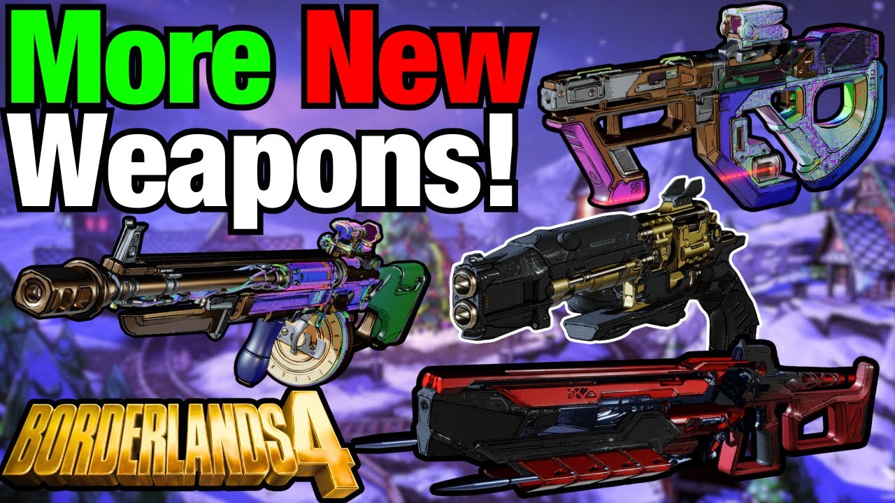 Surprise New Weapons In Borderlands 4 Free Dlc Youtube 