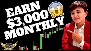 How To Earn $3000 A Month Trading Forex Full Time