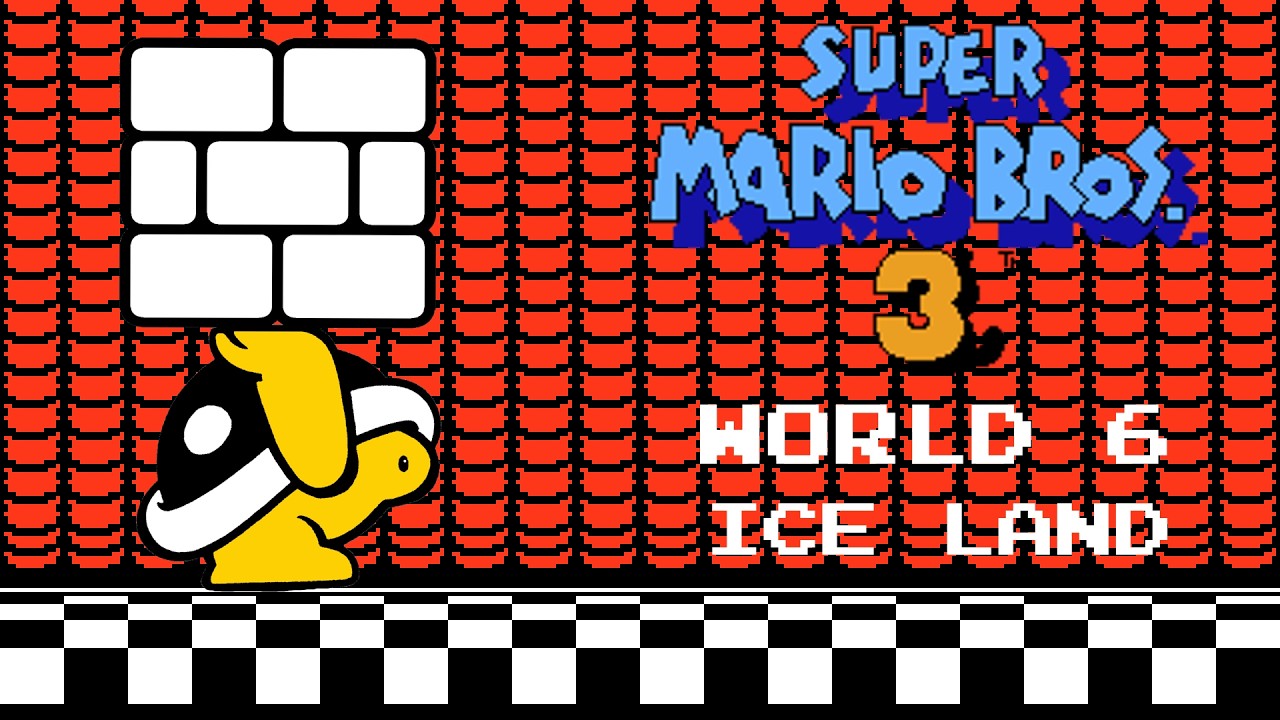 Super Mario Bros. 3 - Ice Land (World 6)
