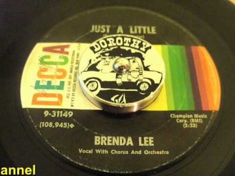 Brenda Lee - Just A Little (Sadece Biraz)