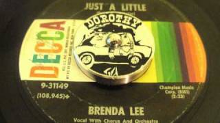 Brenda Lee - Just A Little Resimi