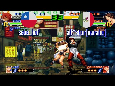 FT5 @kof2000: seba_kof (CL) vs all*star[naraku] (MX) [King of Fighters 2000 Fightcade] Apr 18