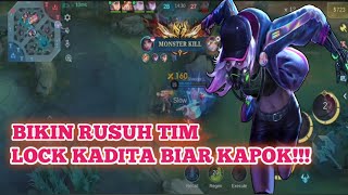 BIKIN RUSUH TIM LOCK KADITA BIAR KAPOK | TOP GLOBAL NATALIA TINGKAT RT