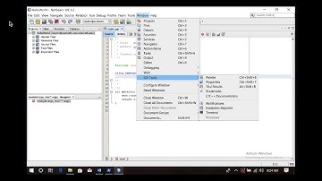 Using the built-in Terminal in NetBeans