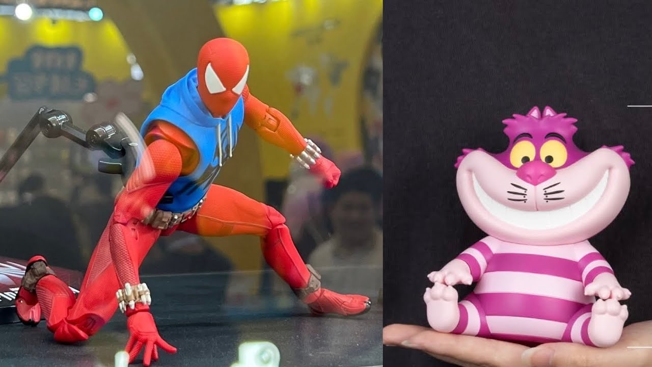 Beast Kingdom представила новые игрушки Spider-Man Zd и монетохранилище Чеширского кота