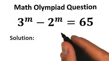A great exponential equation - Olympiad Mathematics