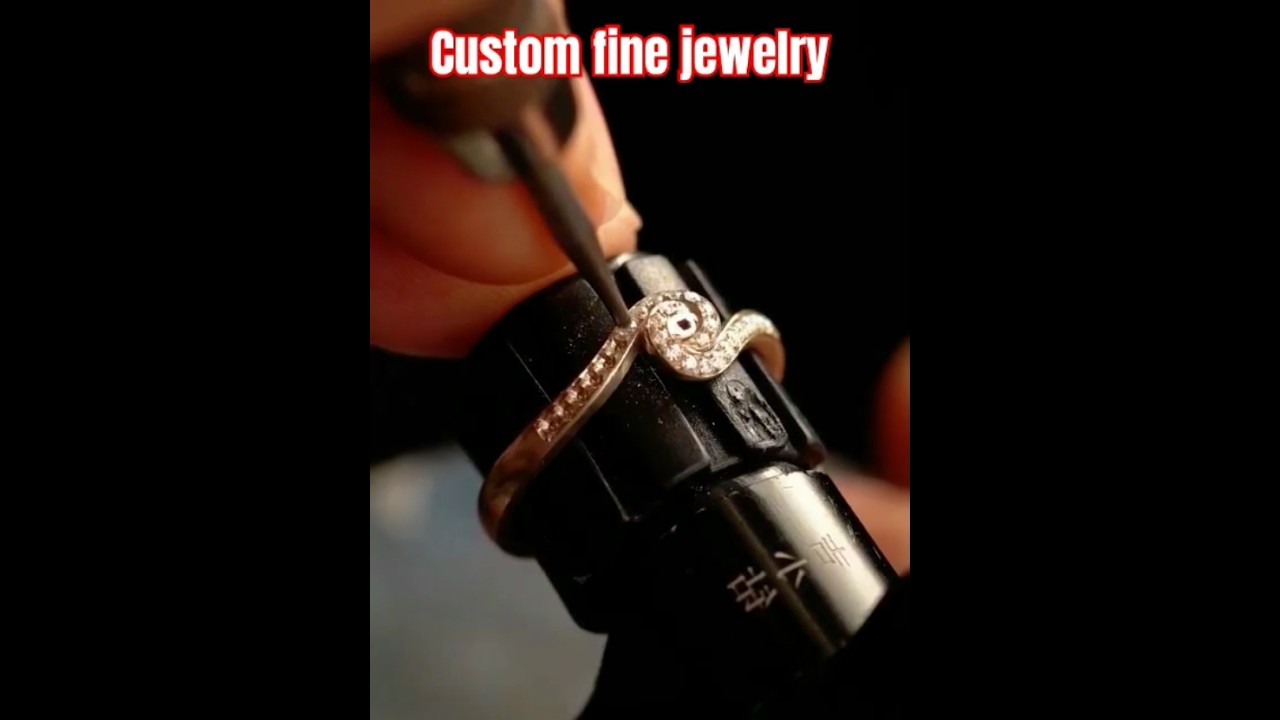 The Making of a Dazzling Zircon Ring ✨ 