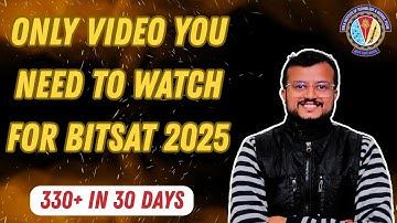 BITSAT 2025 | Best Test Series | Crash Course | Mentorship | Snippets of MCS BITSAT Module