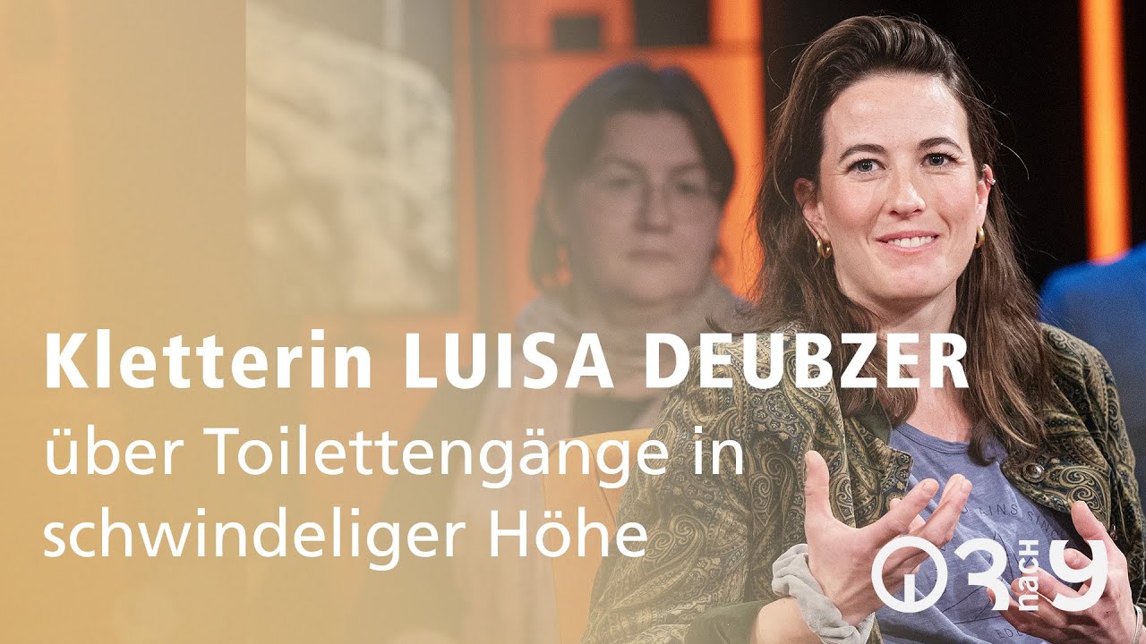 Kletterin Luisa Deubzer über Toilettengänge in schwindeliger Höhe // 3nach9