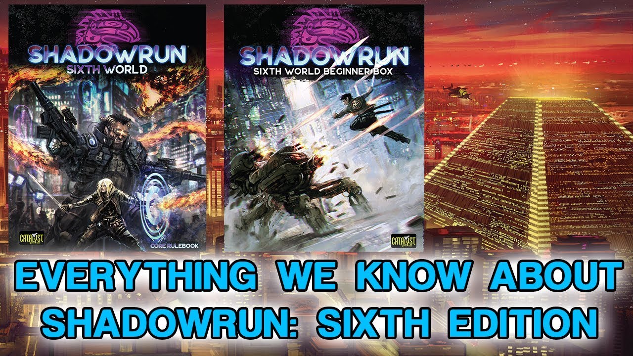 Shadowrun RPG: 6th Edition Core Rulebook - Seattle Edition