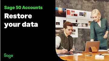 Sage 50 Accounts (UK) - Restore your data