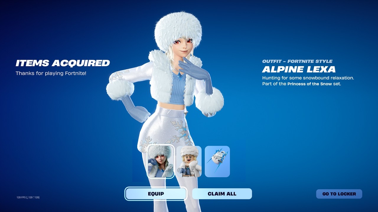 New Alpine Lexa Skin In Fortnite Item Shop 😜😱🔥 - YouTube