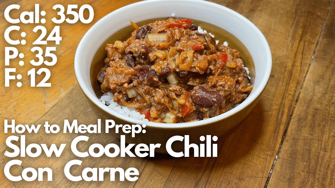 Save money, time and effort with this Chili Con Carne Slow Cooker Meal