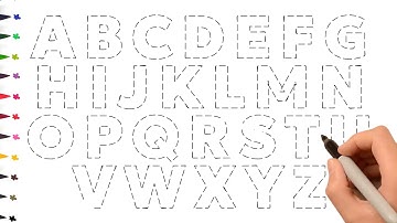 How to draw Alphabet Lore Faceless - Alphabet Drawing and Coloring