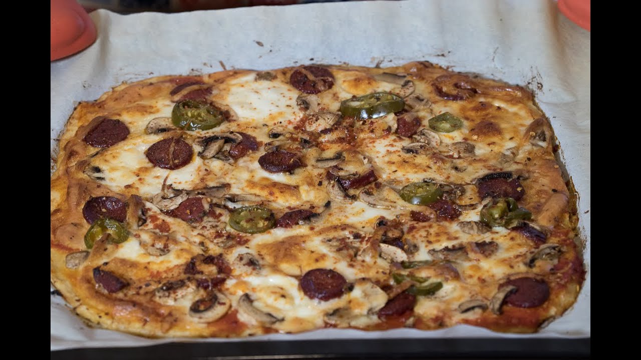 Hamursuz Pizza 180 derece YouTube