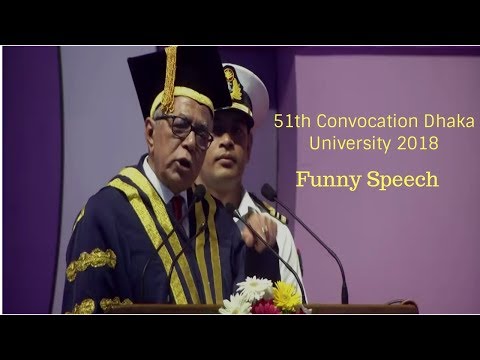 51th-convocation-dhaka-university-2018-||-honorable-president-abdul-hamid-funny-speech