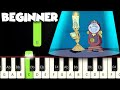Be Our Guest - Beauty and the Beast | BEGINNER PIANO TUTORIAL + SHEET MUSIC by Betacustic