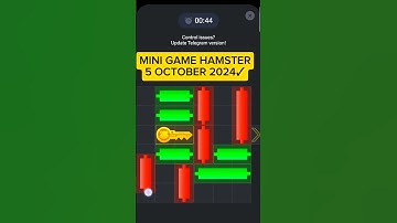 Key 4 October how to solve mini game PUZZLE in hamster Kombat (100%) !! 4 October mini game