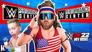 Becoming a WWE Superstar! (WWE 2k22 My RISE Story Mode!!) K-CITY GAMING