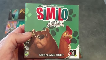 SIMILO animaux règle du jeu en français présentée par la chaîne  youtube expliquemoica