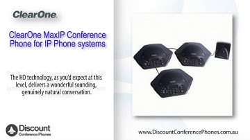 ClearOne MaxIP Video Overview