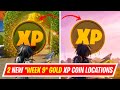 *LEAK* 2 NEW WEEK 9 GOLD XP COIN LOCATIONS IN FORTNITE SEASON 4 - WHERE TO FIND WEEK 9 GOLD XP COIN