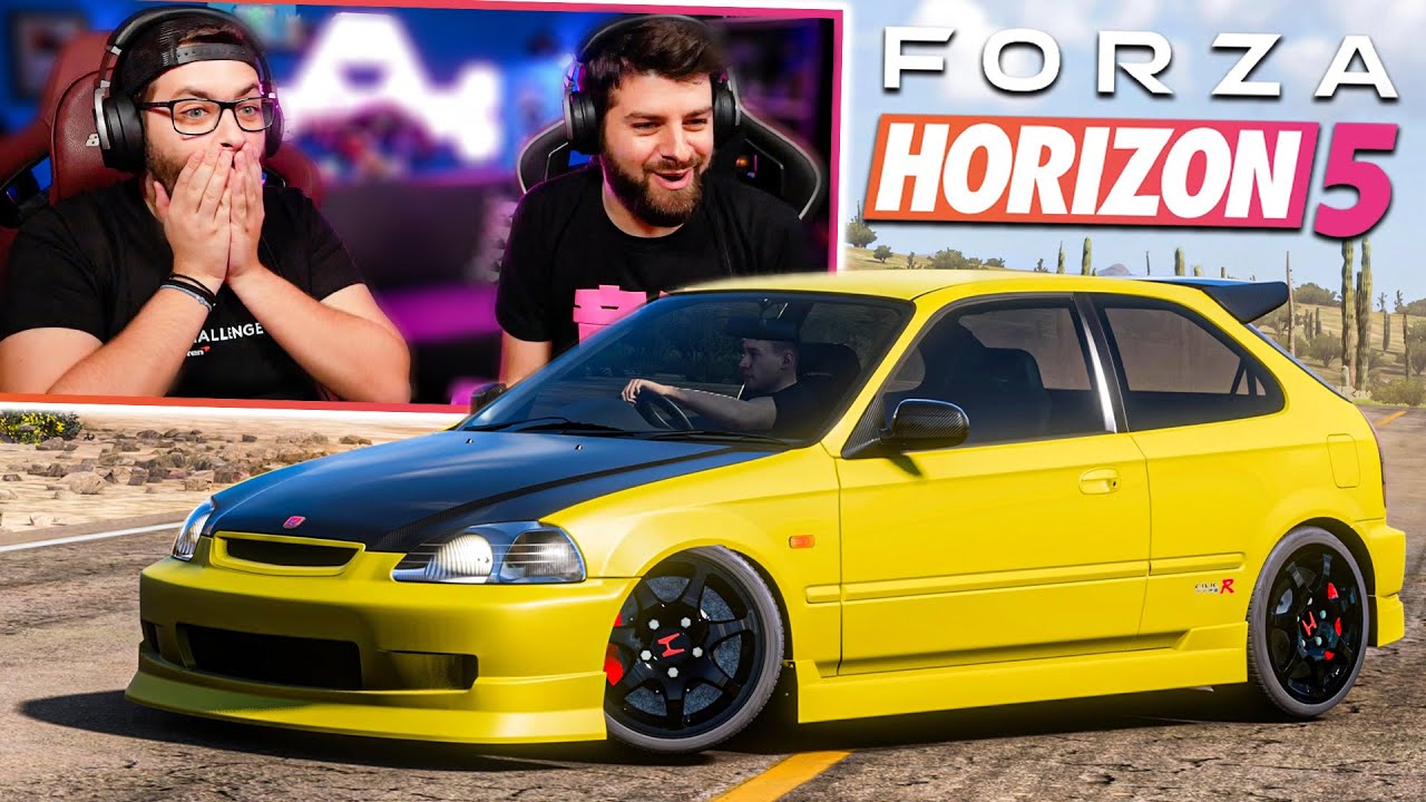 ΦΤΙΑΞΑΜΕ ΕΝΑ ΤΟΥΜΠΑΝΟ CIVIC TYPE R ΣΤΟ FORZA HORIZON 5! | TechItSerious
