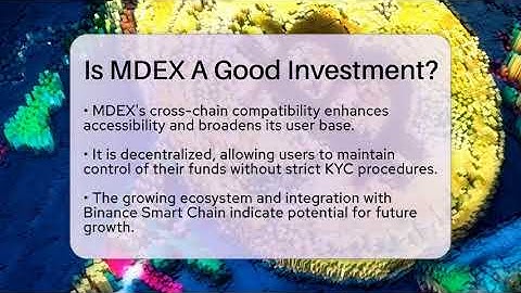 Is MDEX A Good Investment? - CryptoBasics360.com