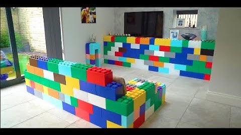 Life-Size Building Block Prank with Morgz & EverBlock