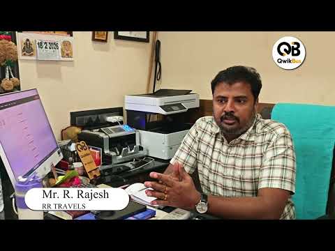 RR Travels testimonial — Mr. R. Rajesh