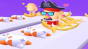 Crushy Fingers Mobile Gameplay Android iOS All Levels, New Game Max Level #shorts #391