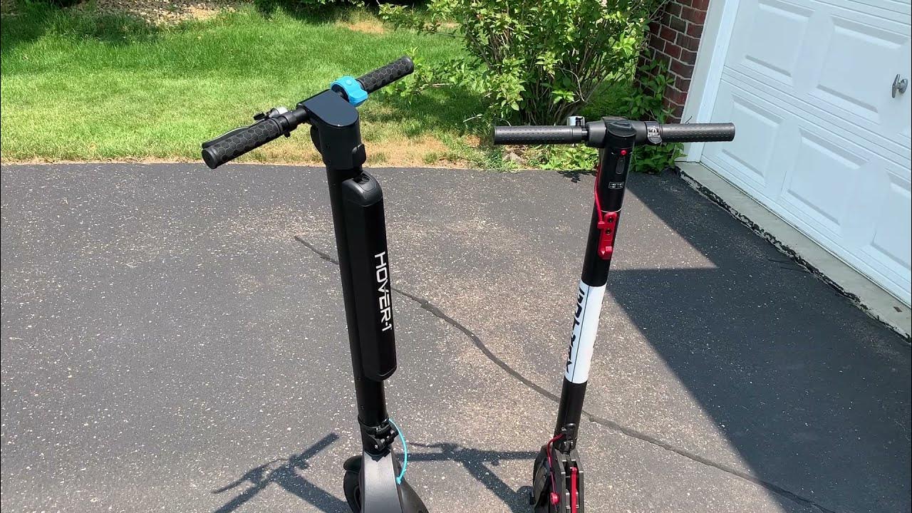 Hover1 Blackhawk vs Gotrax GXLv2 Electric Scooter Review YouTube