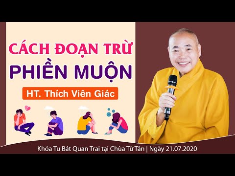 Cách Đoạn Trừ Phiền Muộn | HT. Thích Viên Giác