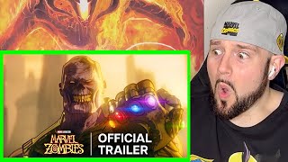 Marvel Zombies - Trailer REACTION | Marvel Animation | Disney