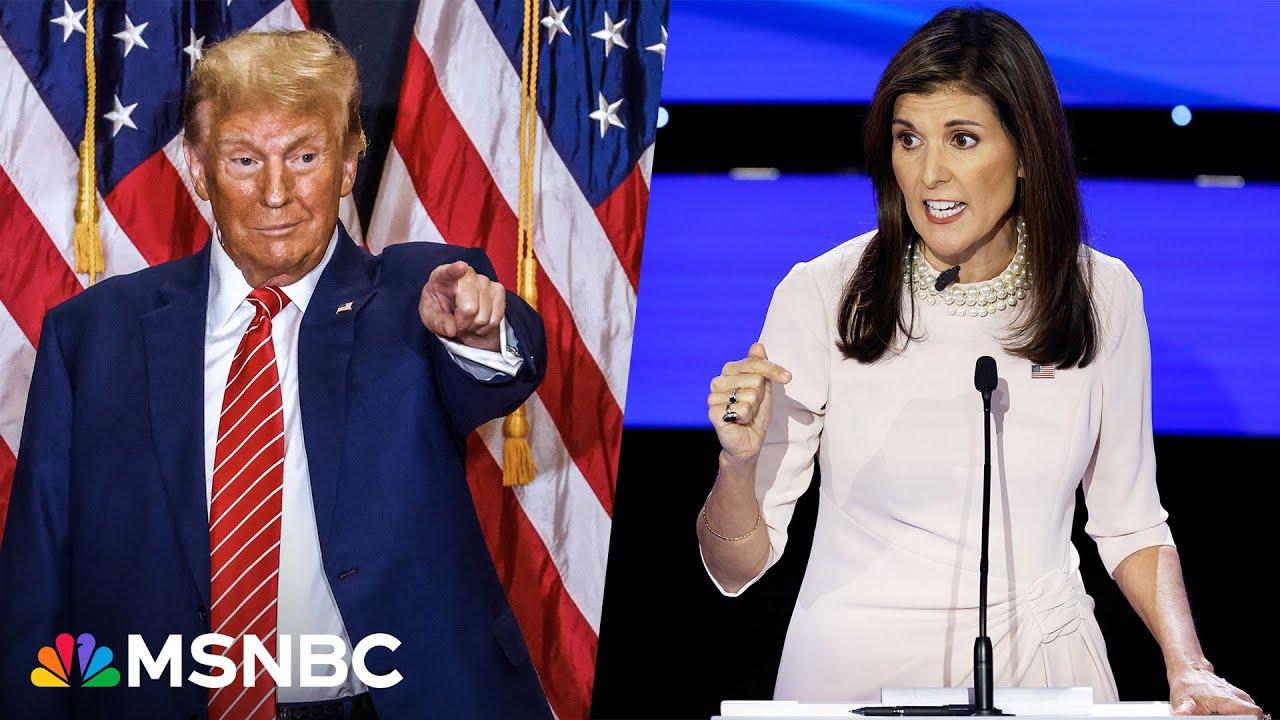 ⁣‘She’s getting birthered by Donald Trump’: MSNBC host on Haley’s challenge