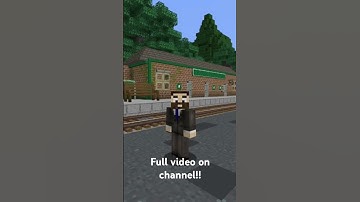I built Thomas the Tank Engine in MINECRAFT with CREATE!!!