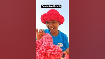 How to crochet a ruffle hat for beginners  #kemuntocrochets #crochet #rufflehat #diy