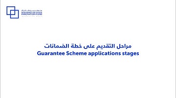 The MBRIF Guarantee Scheme | Application Stages