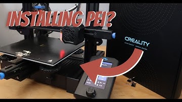 Installing Creality PEI sheet on Ender 3V2