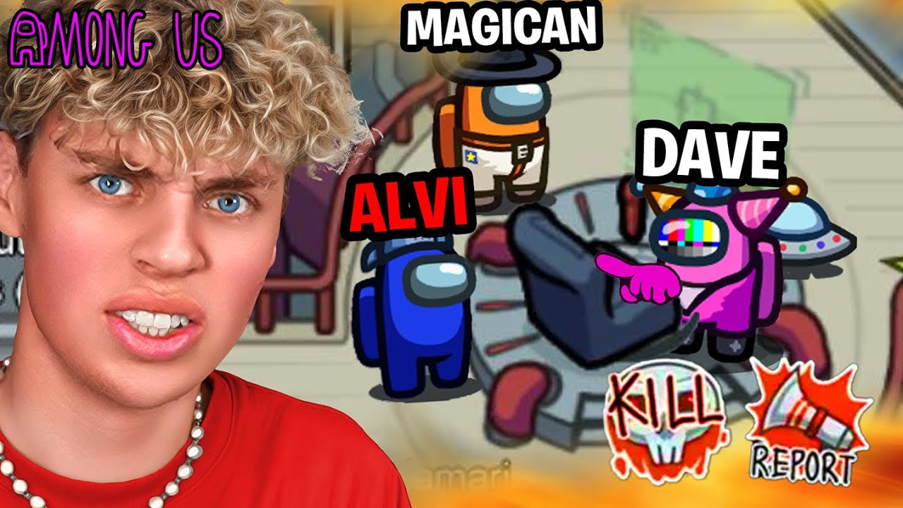 ICH VERRATE ALVI AUSVERSEHEN😂😡AMONG US mit MAGICAN, LESLEY & Co.