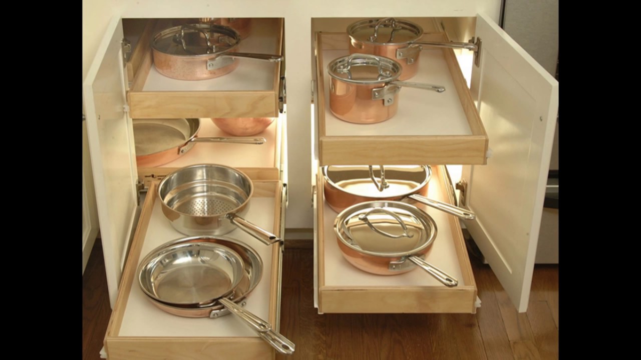 Kitchen Cabinet Organizers - YouTube