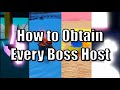 Hours  how to get every boss host equinox bloxxer drifter dreamer