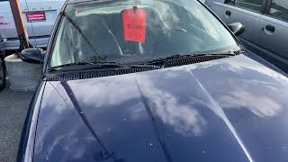 1999 Saturn SL1 tour